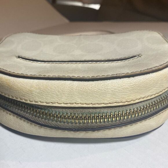 COACH Mini Serena Women’s Crossbody 2628 White Signature Canvas SEE DESCRIPTION - Picture 5 of 15